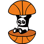 (バスケットボールTシャツ)Actually,The panda in basketball.(B)